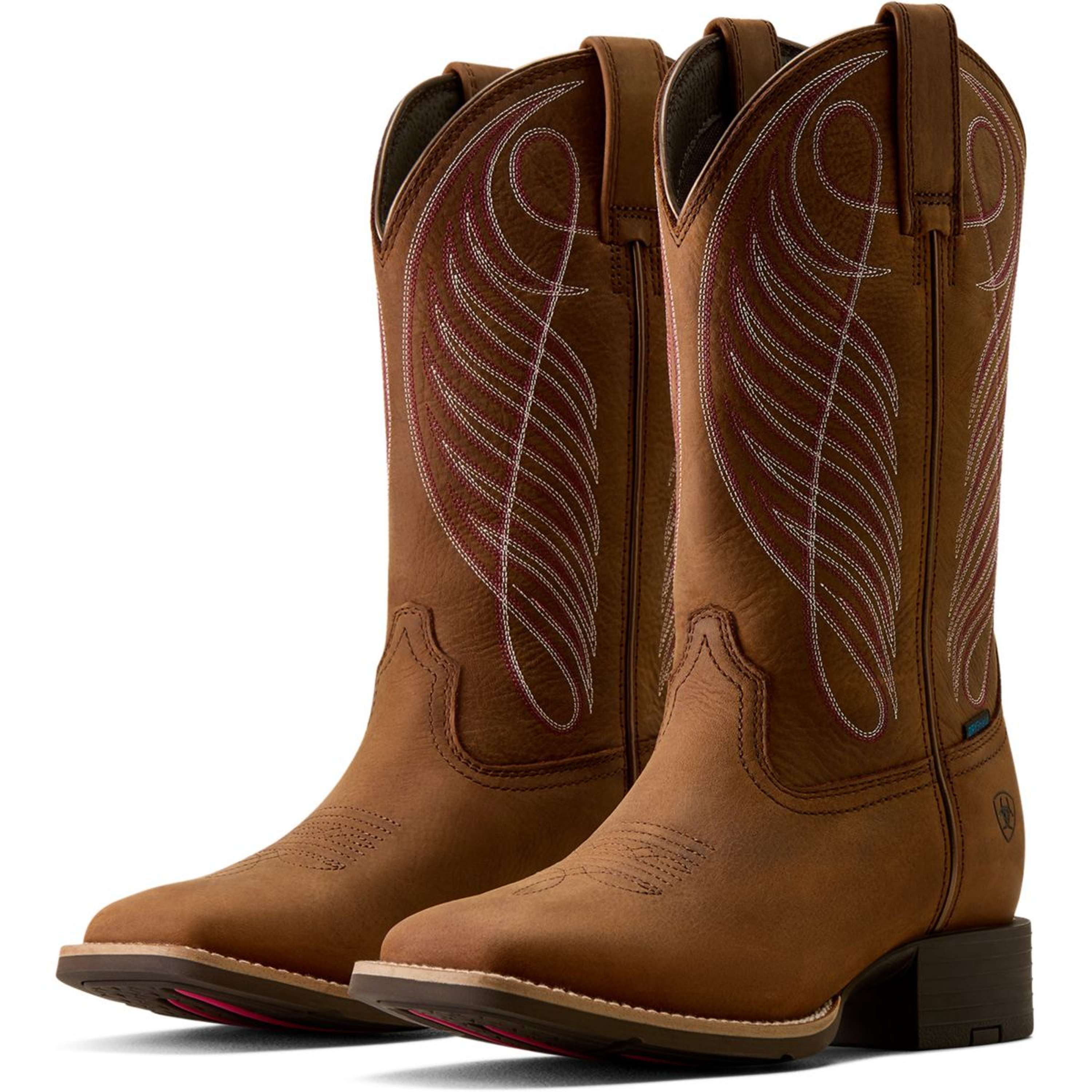 Ariat Westernstiefel Round Up H2O Damen Braun