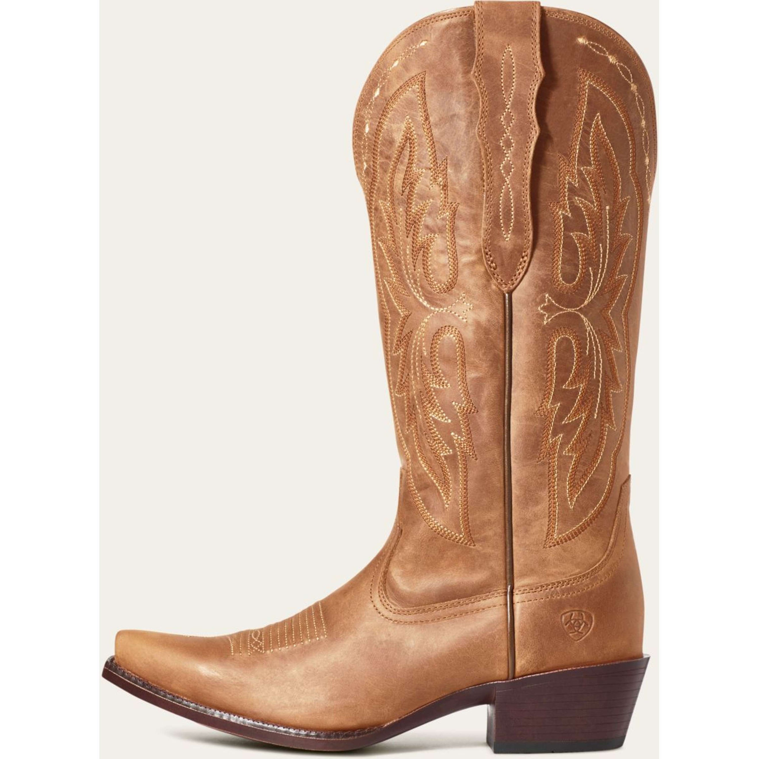 Ariat Westernstiefel Heritage X Toe Elastic Calf Damen Braun Ariat Westernstiefel Heritage X Toe Elastic Calf Damen Braun