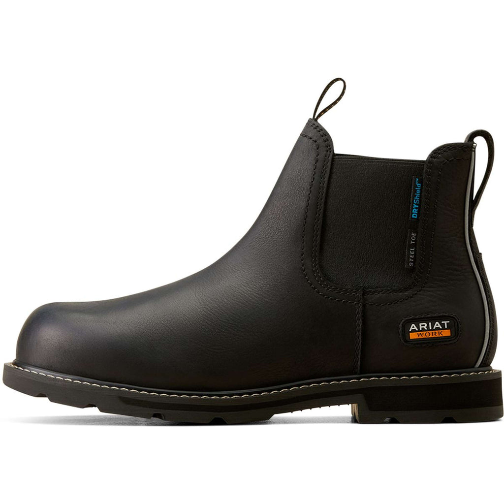 Ariat Stiefeletten Groundbreaker Chelsea Waterproof Steel Toe Herren Schwarz