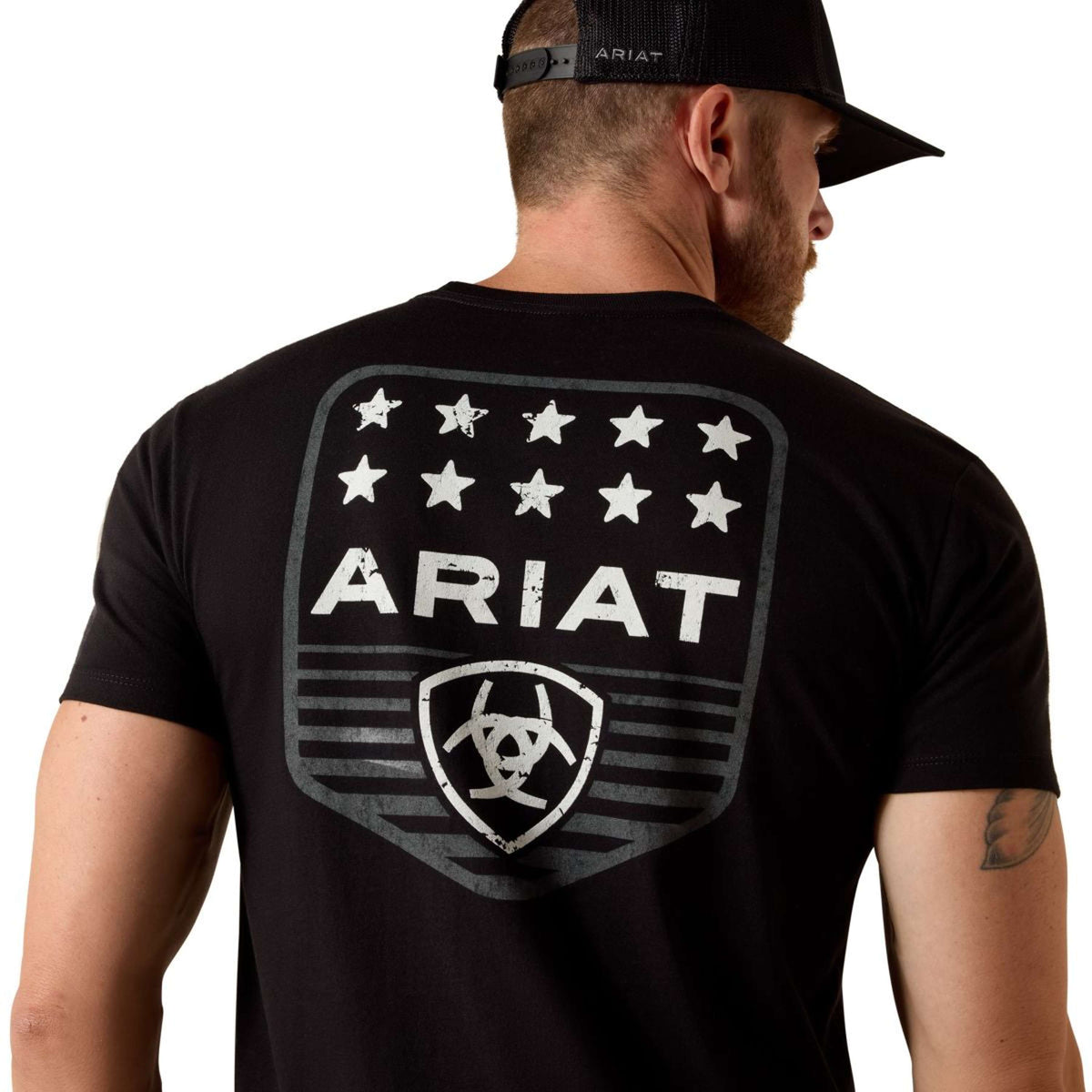 Ariat T-Shirt Patriotic Herren Schwarz