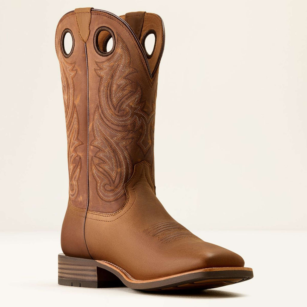 Ariat Westernstiefel Highland Toughstock Herren Distressed Brown/Tack Room Brown