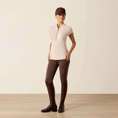 Ariat T-Shirt Breathe 1/2 Zip Damen Sepia Rose
