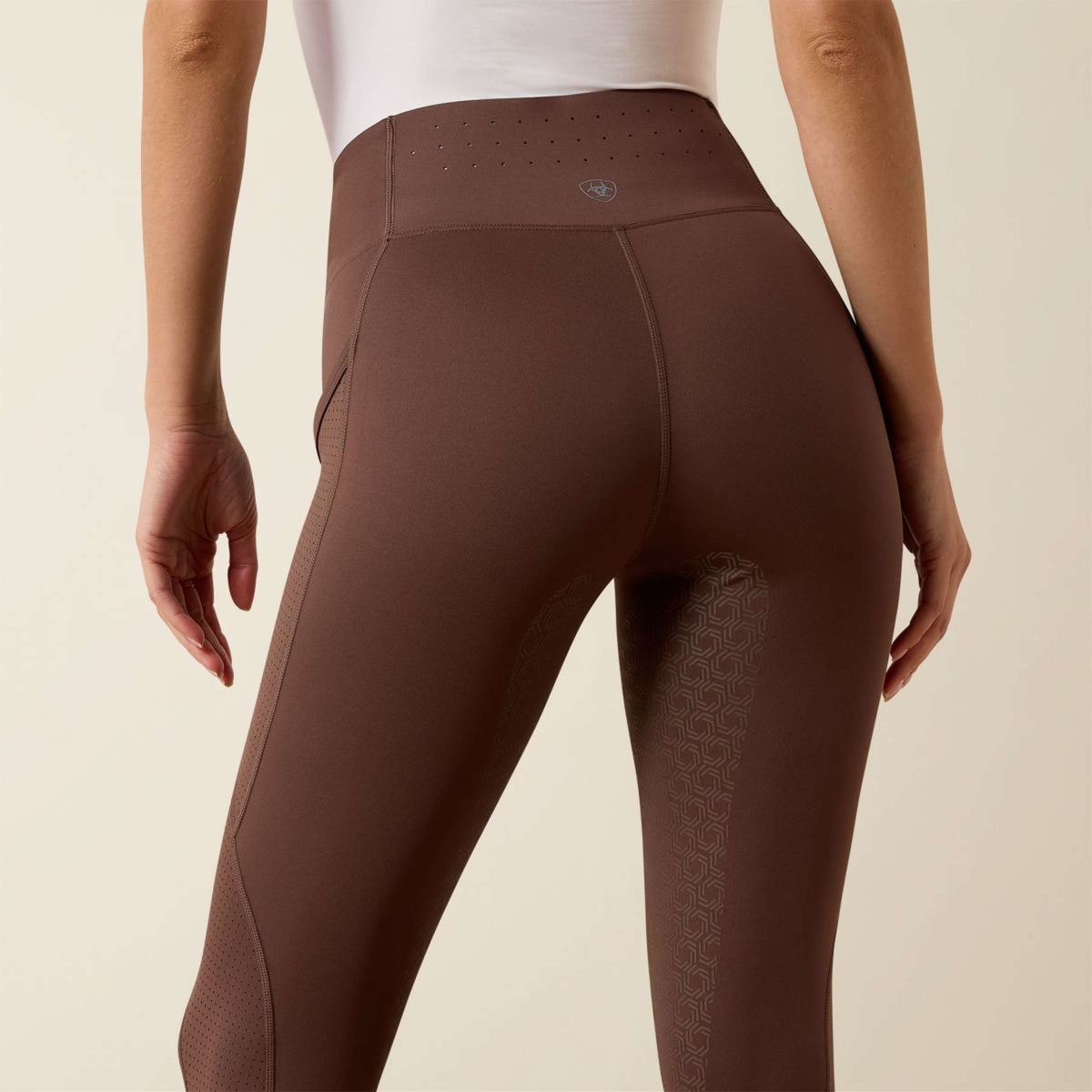 Ariat Reitleggings Breathe EOS Kniegriff Pommel Brown