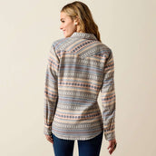 Ariat Bluse Arizona Western Damen Ombre Blue Southwest