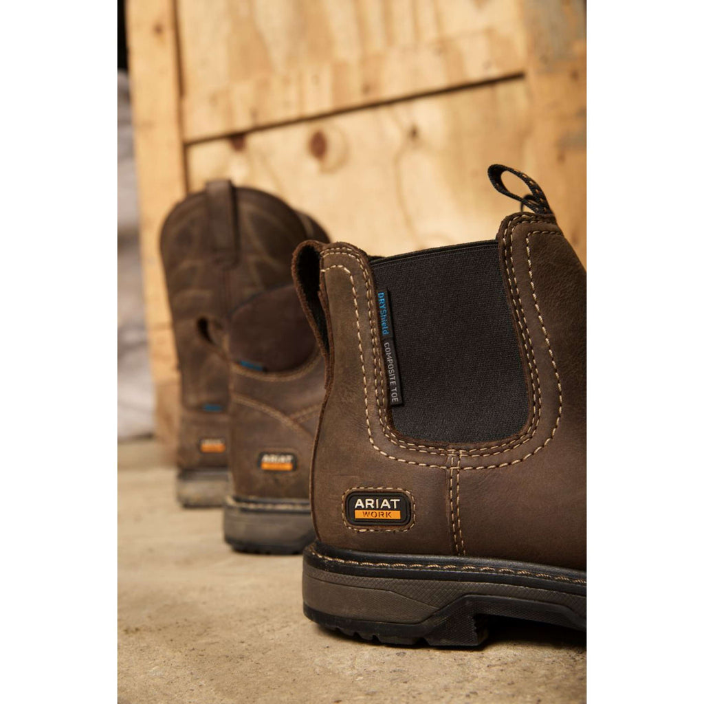 Ariat Stiefeletten Riverter Chelsea H20 Damen Dunkelbraun
