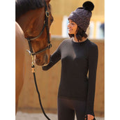 Aubrion Top Balance Seamless Schwarz