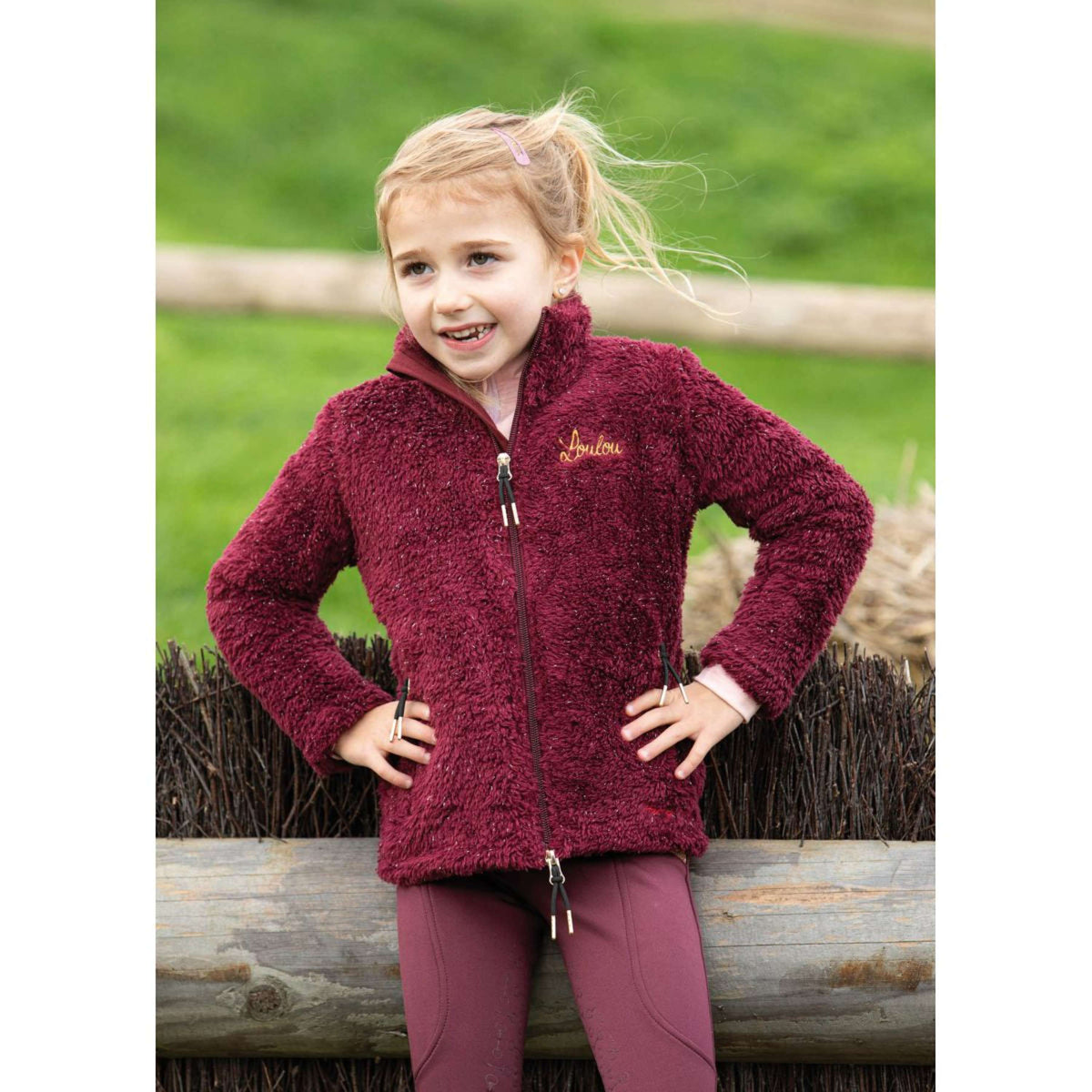 Harry's Horse Jacke LouLou Le Corbier Maroon