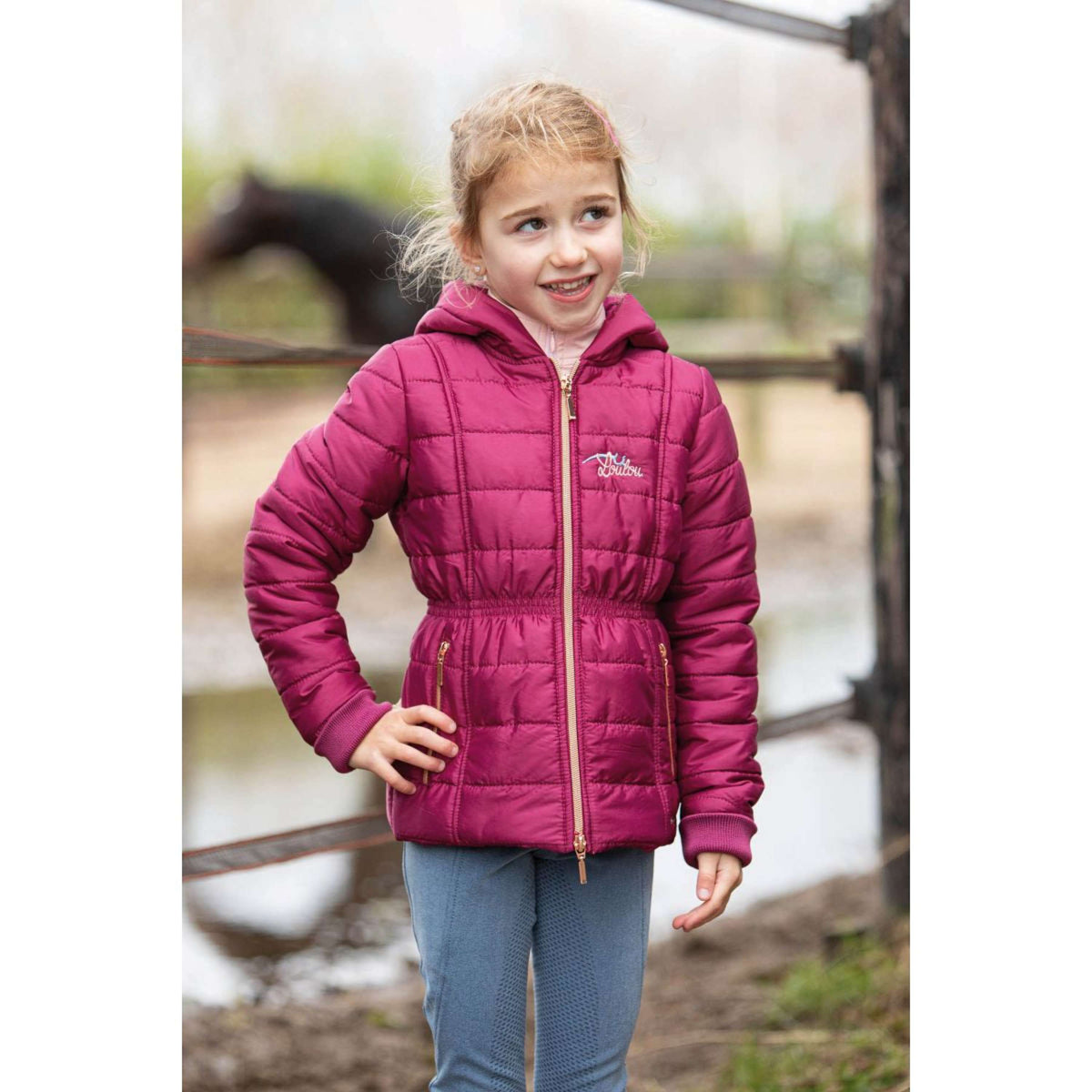 Harry's Horse Jacke LouLou Morgins Maroon