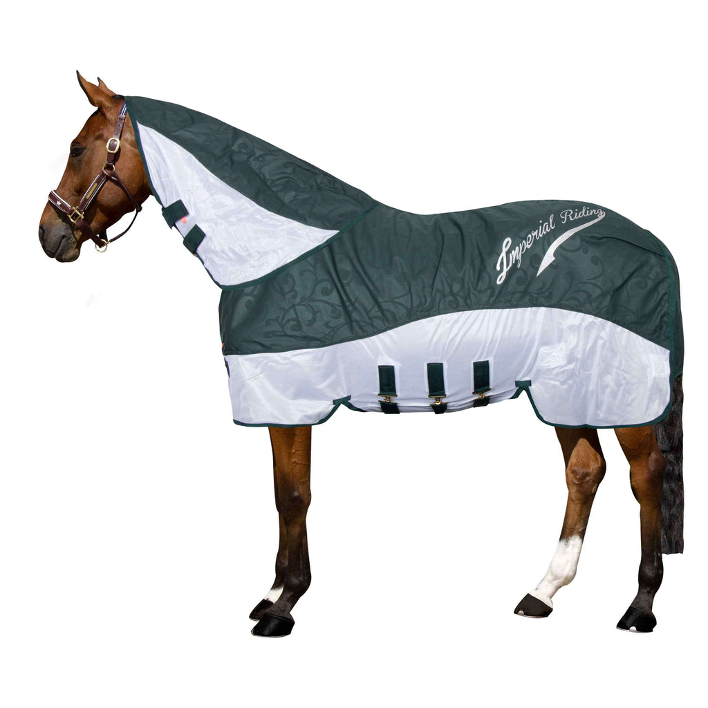 Imperial Riding Fliege und Regenschutzdecke IRHSuper-Dry Forest Green