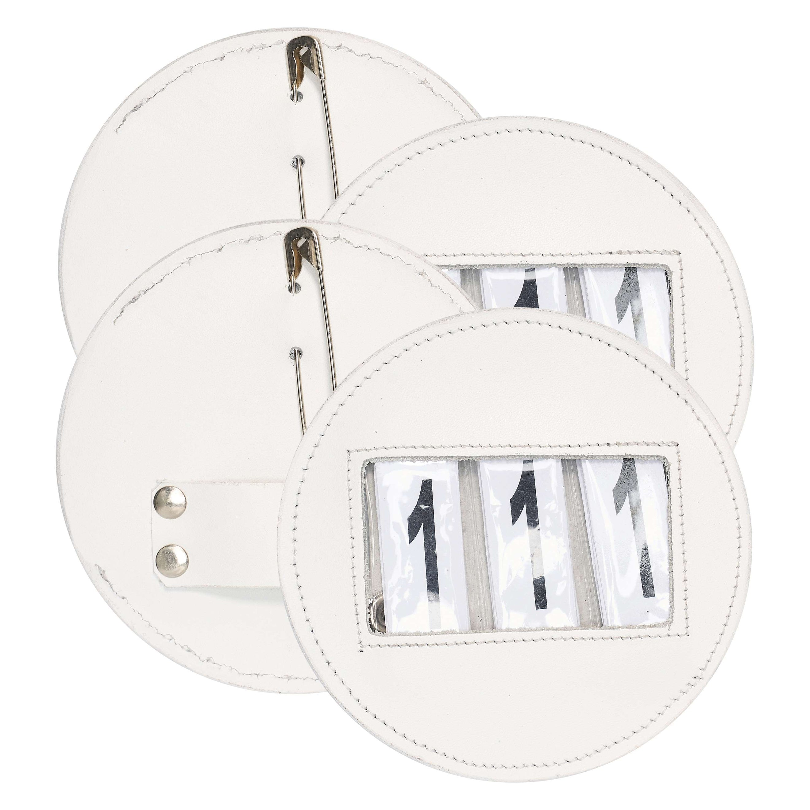 Imperial Riding Kopfnummern IHRRound Weiß