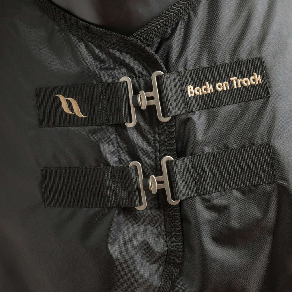 Back on Track Feinmaschig Decke Royal Deluxe Schwarz