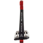 Acavallo Steigbügel REL-X Easy Rot/Schwarz
