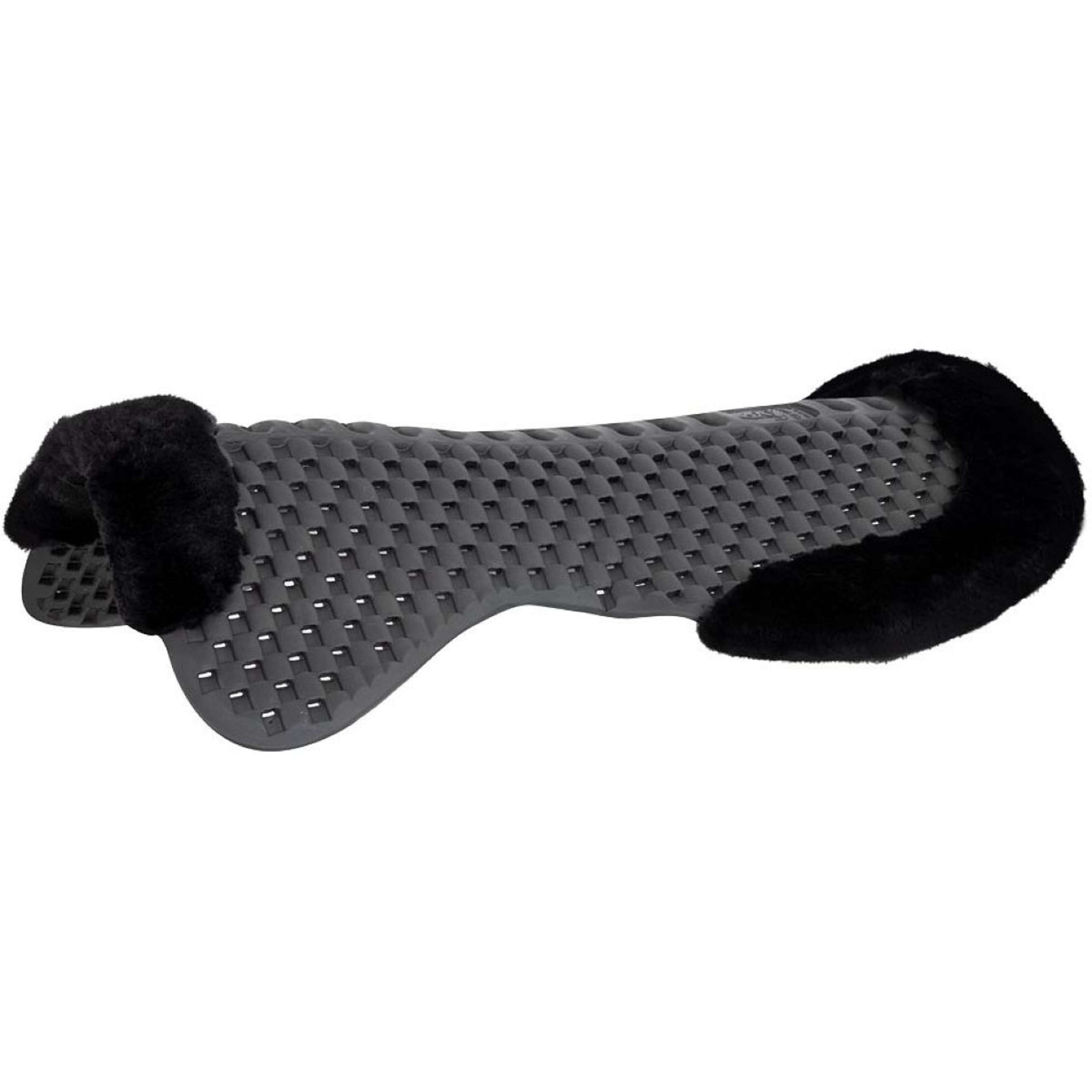 BR Sattelunterleger Piuma Eco Wolle Charcoal/Schwarz