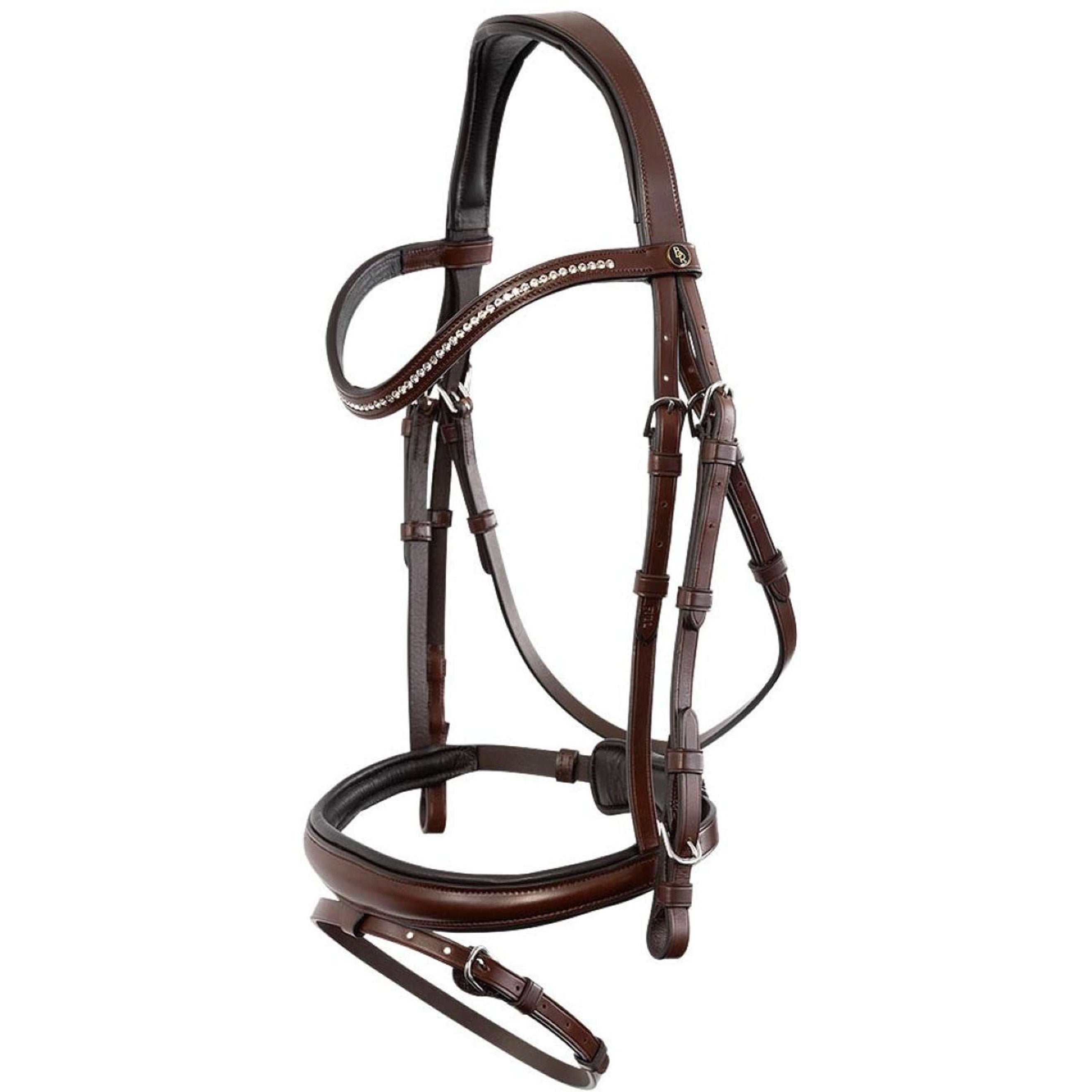 BR Zaum Cannock Oak/Silber BR Zaum Cannock Oak/Silber