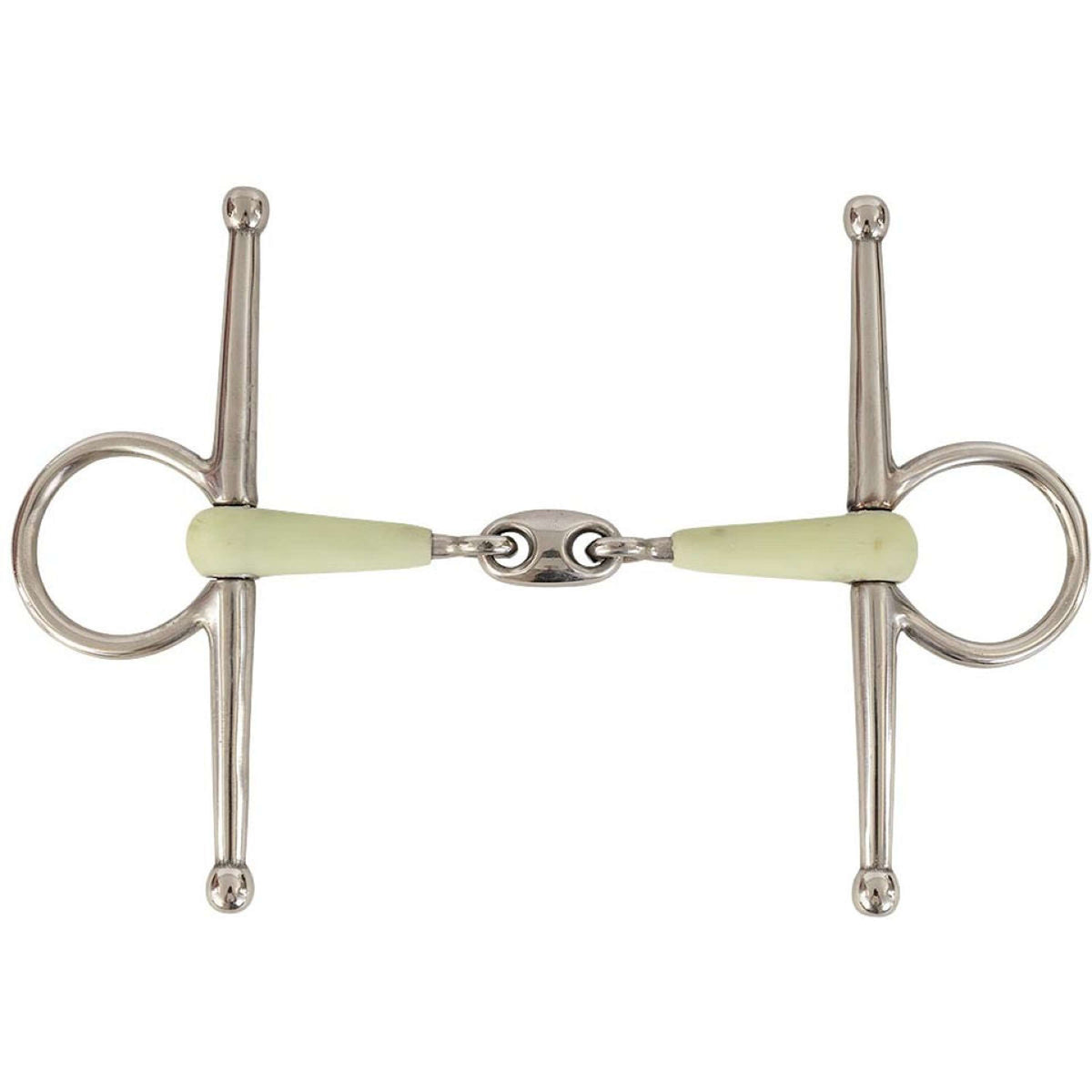 BR Schenkeltrense Apple Mouth Doppelt Gebrochen 14mm