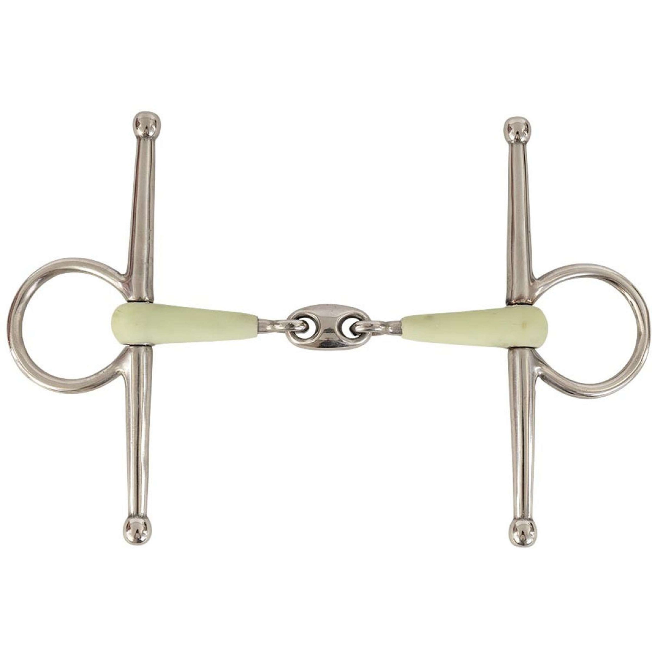 BR Schenkeltrense Apple Mouth Doppelt Gebrochen 14mm