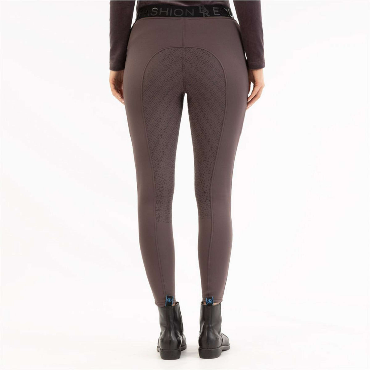 BR Reitleggings AW25 Jesslynn Damen Silikon Vollbesatz Raisin