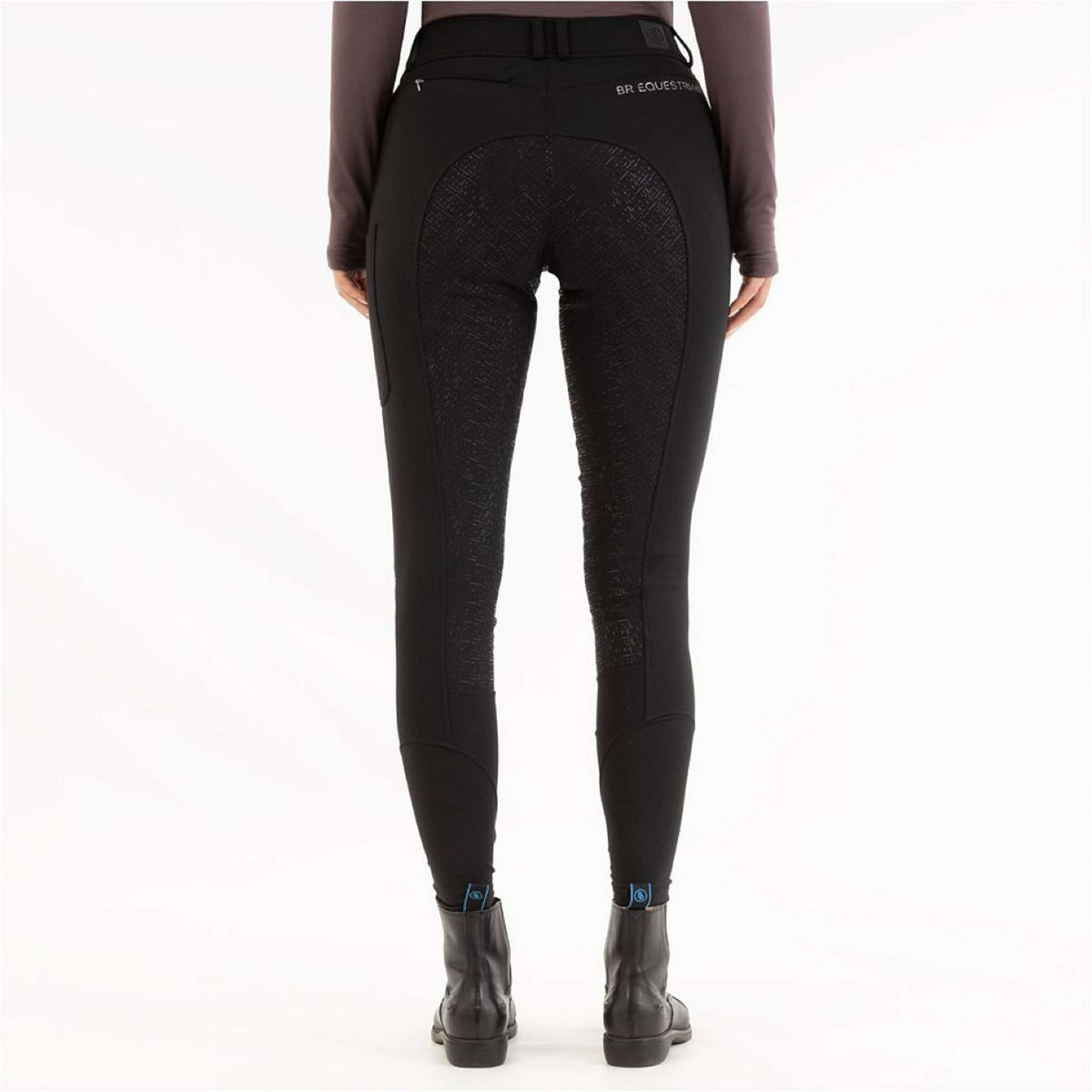 BR Reithose AW25 Softshell Jude Damen Silikon Vollbesatz Meteorite