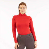 BR Rollkragenpullover AW25 Jasmin Damen Tango Rot