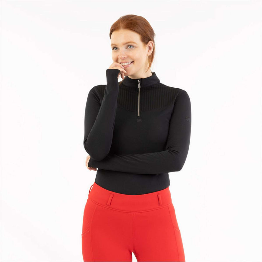 BR Pullover AW25 Half-Zip Jara Damen Meteorite BR Pullover AW25 Half-Zip Jara Damen Meteorite