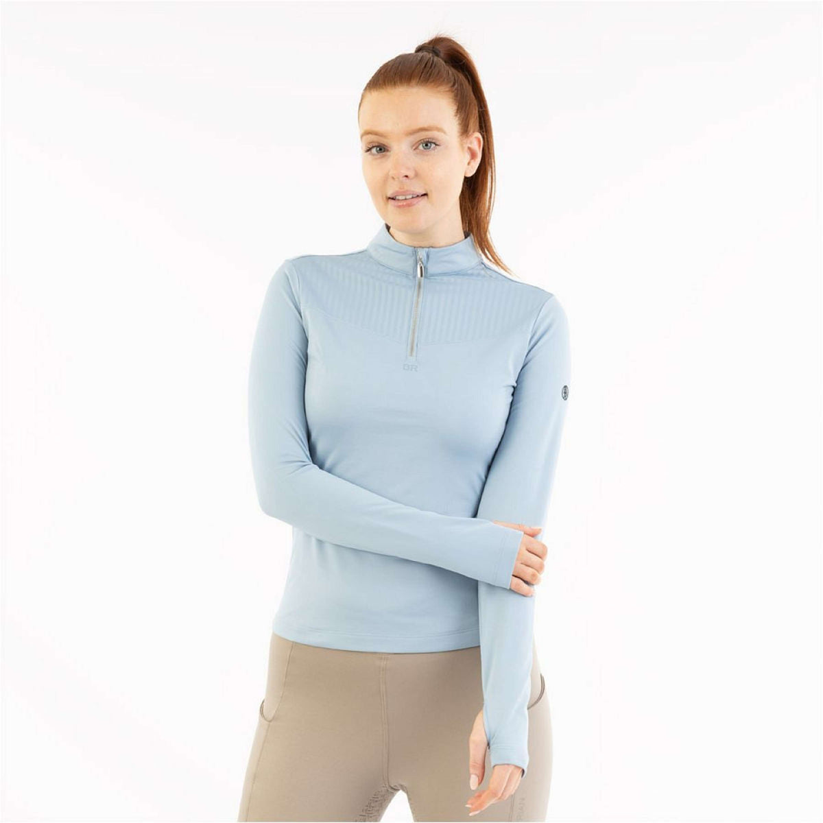 BR Pullover AW25 Half-Zip Jara Damen Ashley Blue