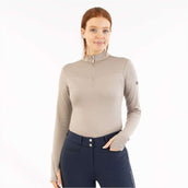 BR Pullover AW25 Half-Zip Jara Damen Moon Rock