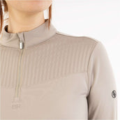BR Pullover AW25 Half-Zip Jara Damen Moon Rock