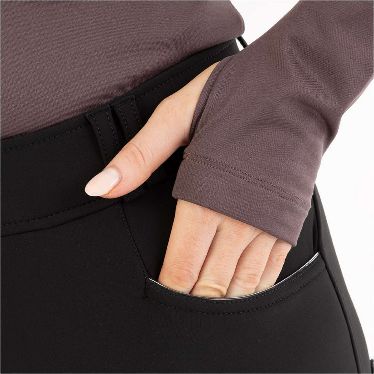 BR Pullover AW25 Half-Zip Jara Damen Raisin