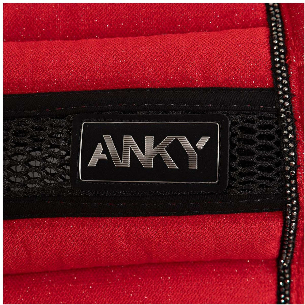 ANKY Schabracke AW25 Velvet Vielseitigkeit Equestrian Red