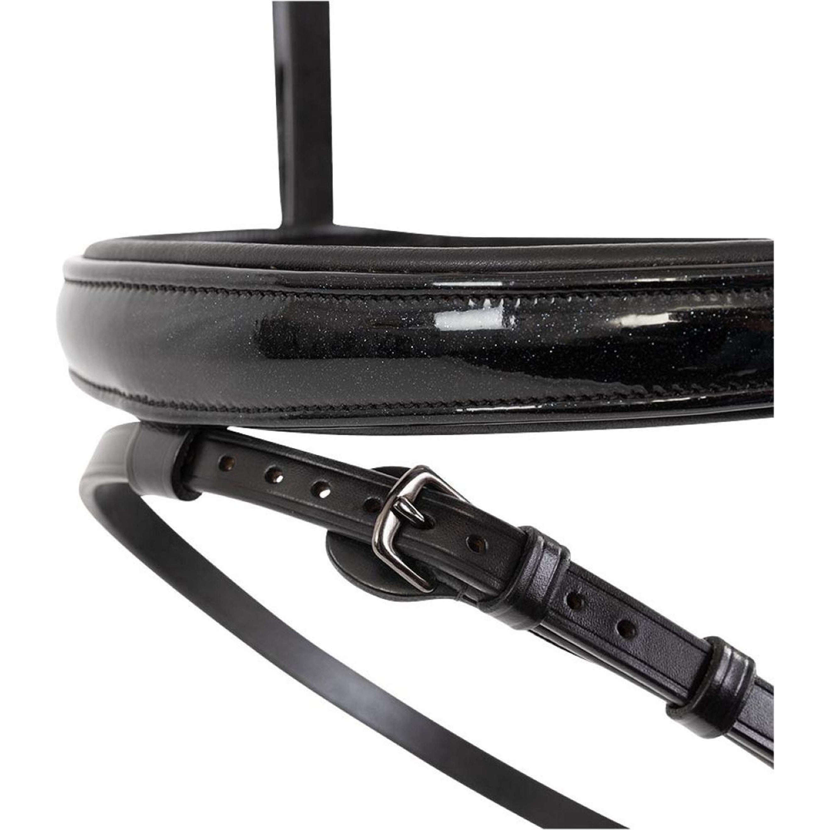 ANKY Zaum Metallic Patent ATH24001 Schwarz