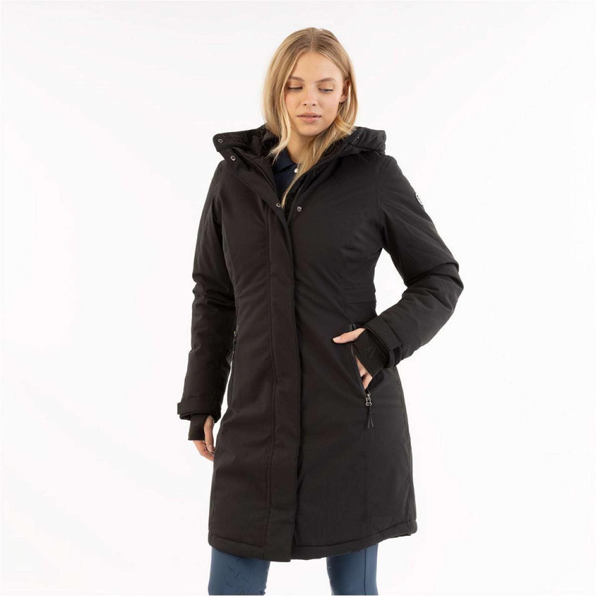 ANKY Lange Jacke AW25 Schwarz