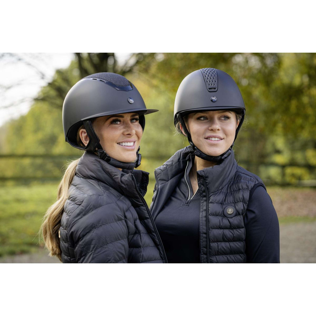 Back on Track Reithelm Silves Smooth Top Mips Schwarz