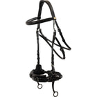 BR Hackamore Thornbury Schwarz/Silber