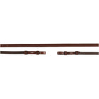 BR Kandarenzügel Leder Geschlossen 13mm Blind Oak/Silber