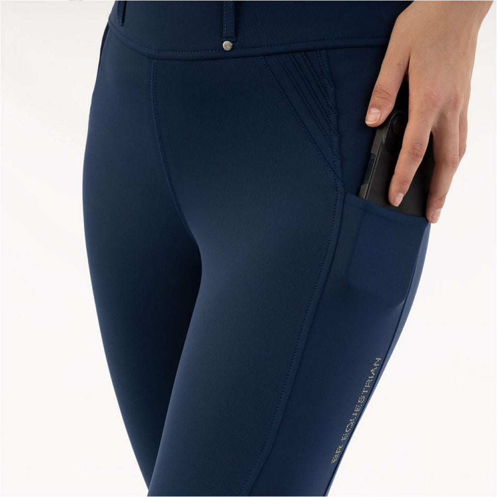 BR Reitleggings Krista Full Grip Pageant Blue