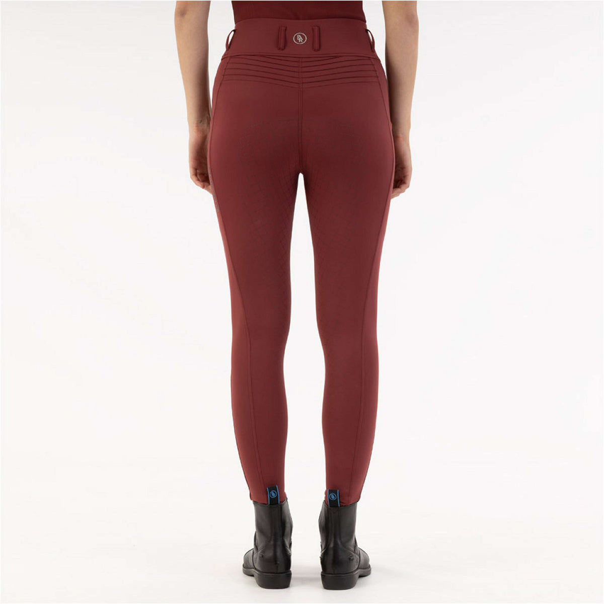BR Reitleggings Krista Full Grip New Maroon