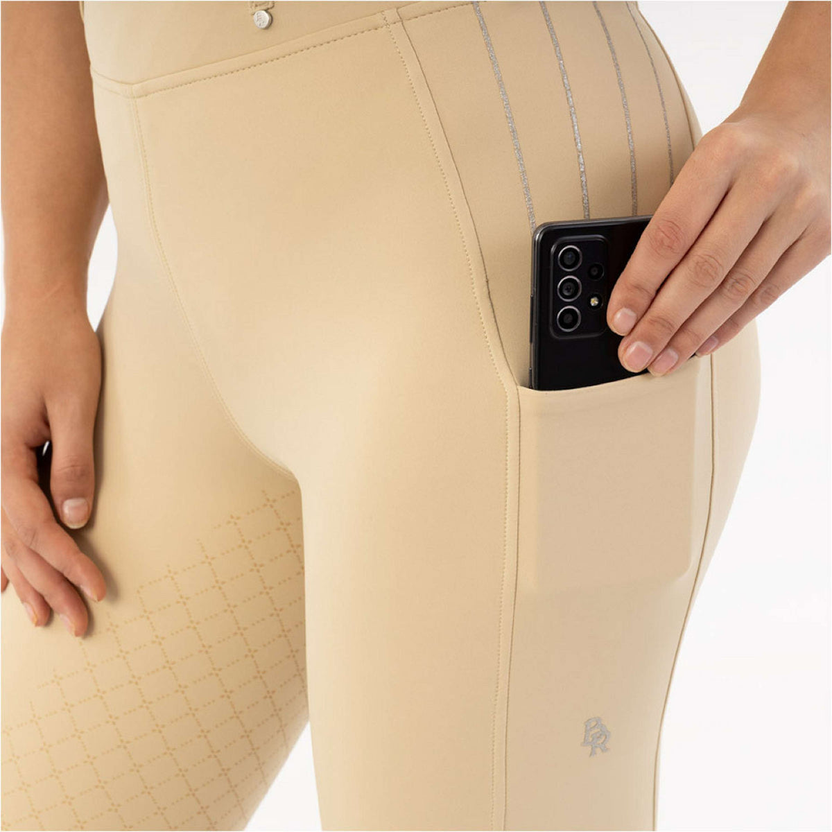 BR Reitleggings Kelly Full Grip Safari