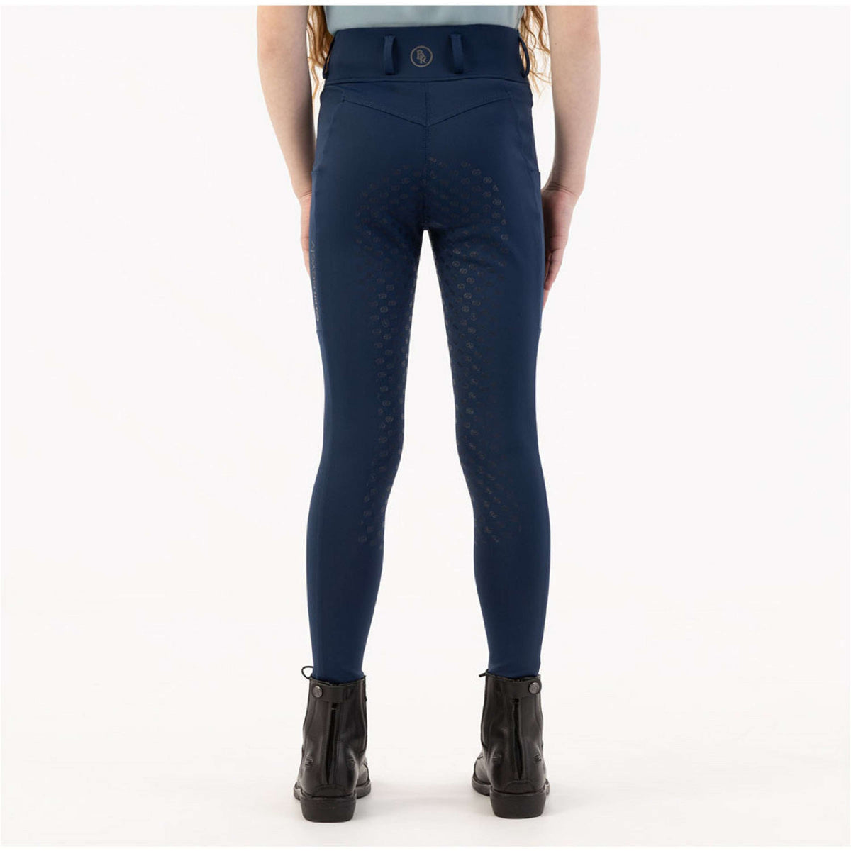 BR Reitleggings Eevolv Kika Kids Full Grip Pageant Blue