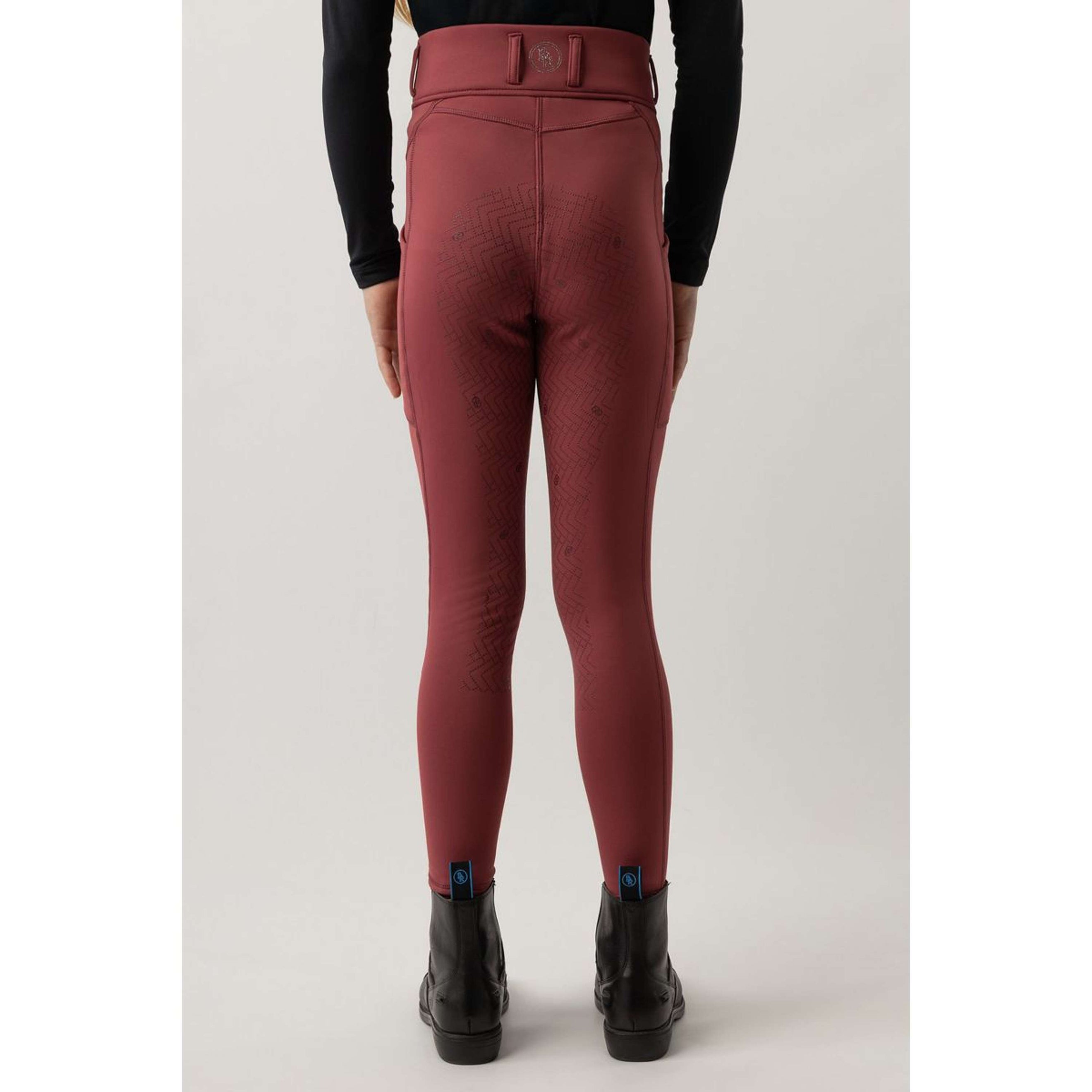 BR Reitleggings Eevolv Lenny Full Grip Kinder Maroon BR Reitleggings Eevolv Lenny Full Grip Kinder Maroon