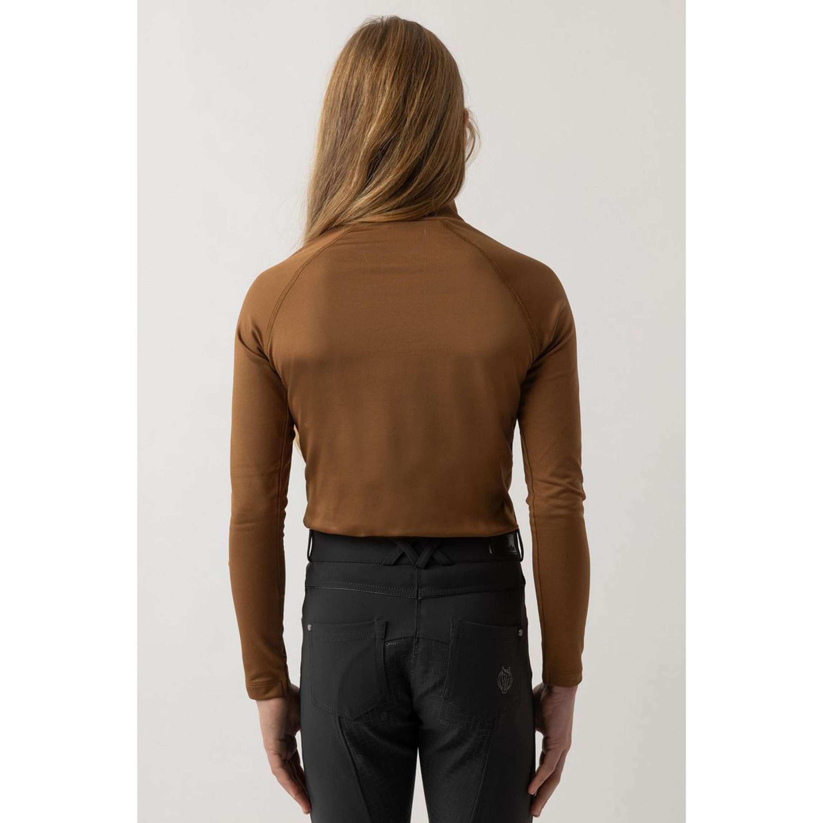 BR Rollkragenpullover Eevolv Linn Kinder Cognac Ochre