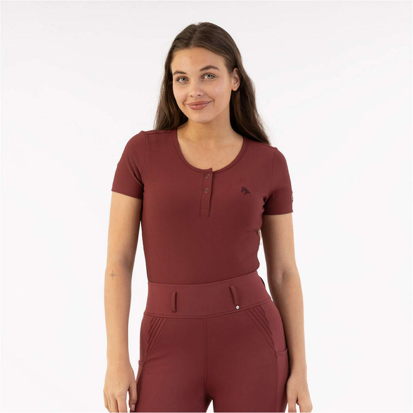 BR T-Shirt Klaasje New Maroon BR T-Shirt Klaasje New Maroon