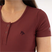 BR T-Shirt Klaasje New Maroon