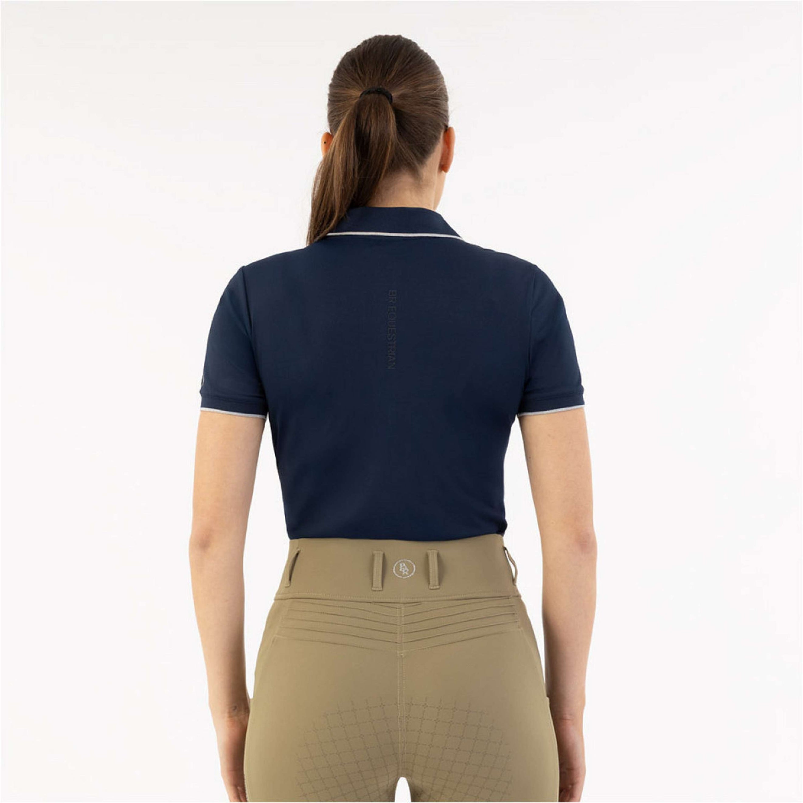 BR Polo Shirt Kiara Pageant Blue BR Polo Shirt Kiara Pageant Blue