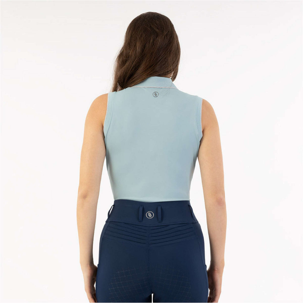 BR Polo Shirt Kiki Ärmellos Tourmaline