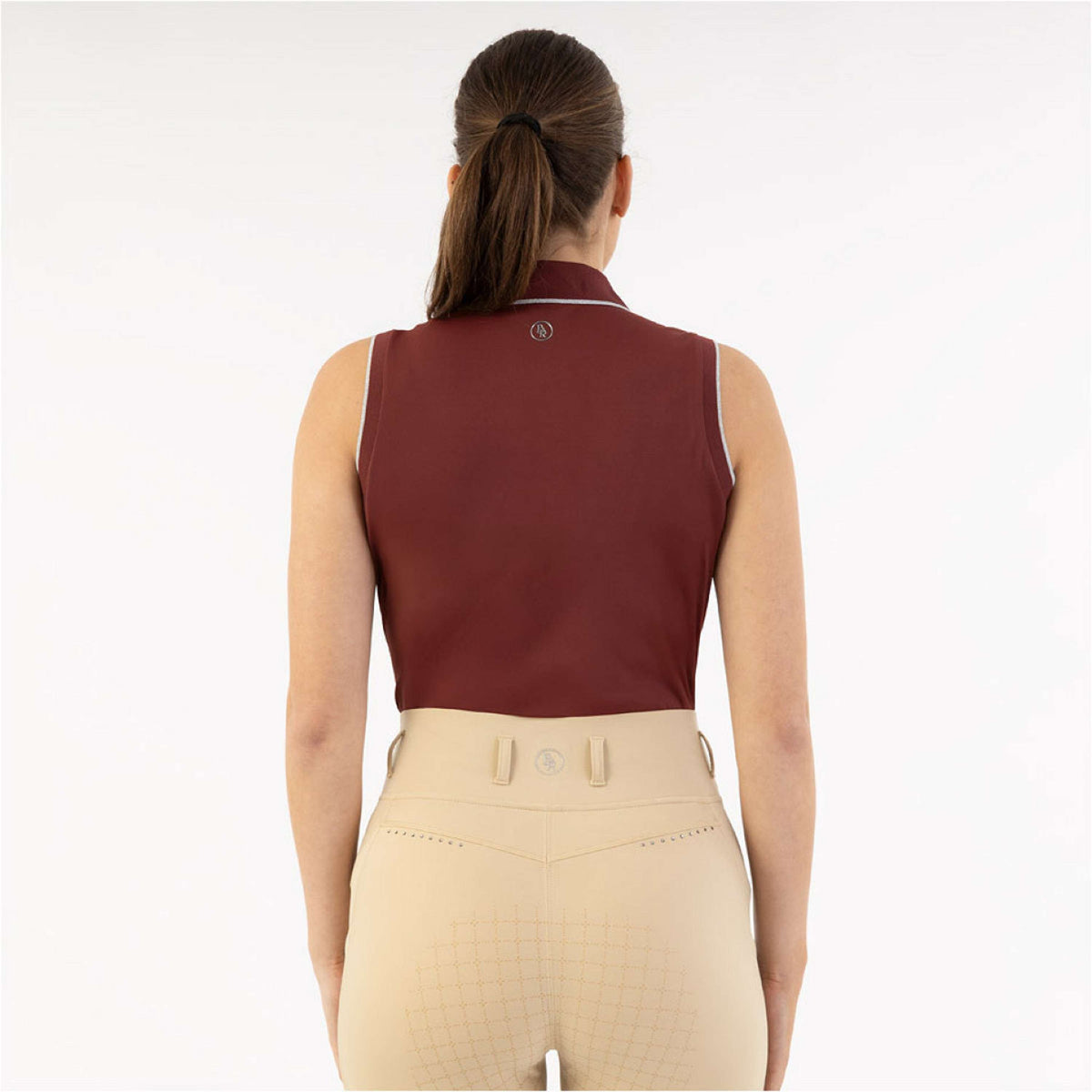 BR Polo Shirt Kiki Ärmellos New Maroon