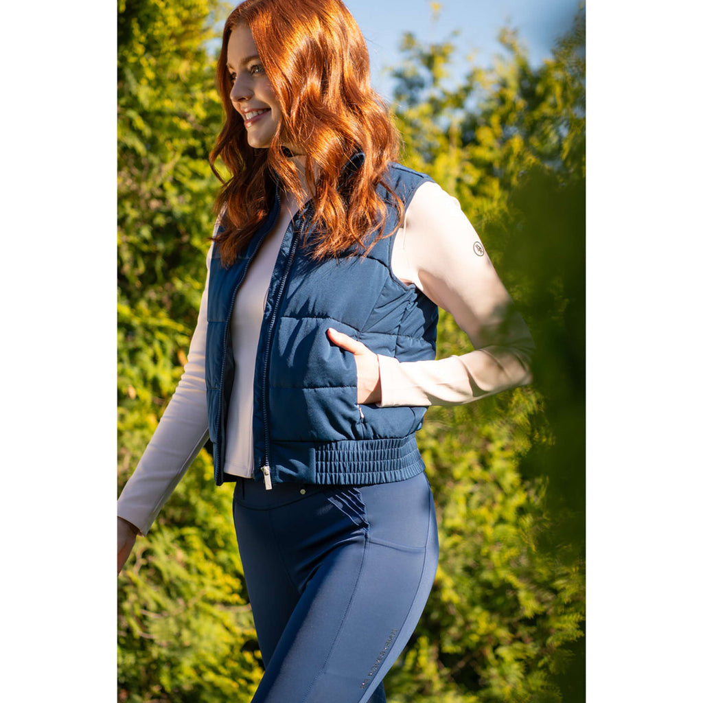 BR Reitleggings Krista Full Grip Pageant Blue