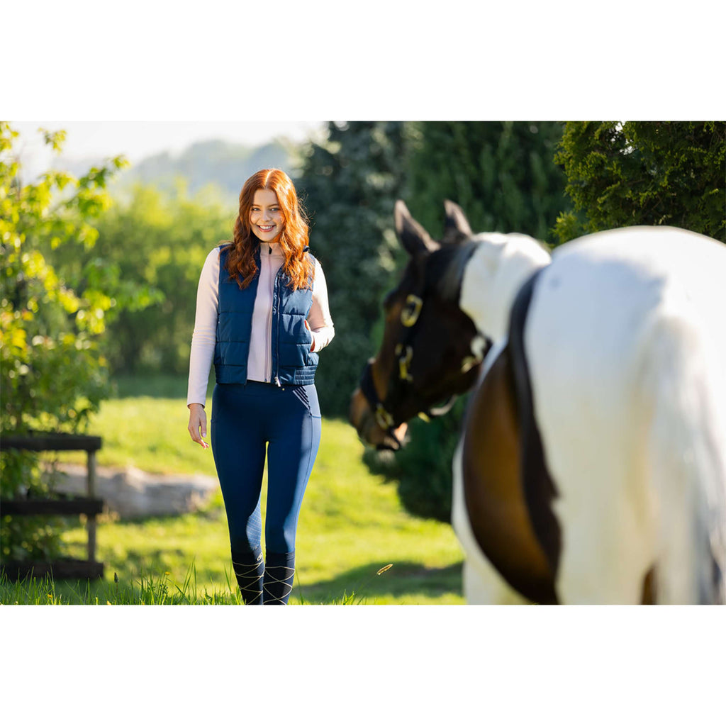BR Reitleggings Krista Full Grip Pageant Blue