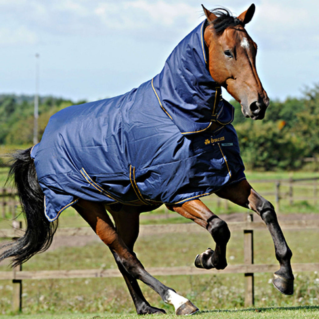 Bucas Halsstück Irish Turnout Combi Neck 50g Navy/Gold