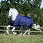 Bucas Therapy Turnout 150g Navy Orange