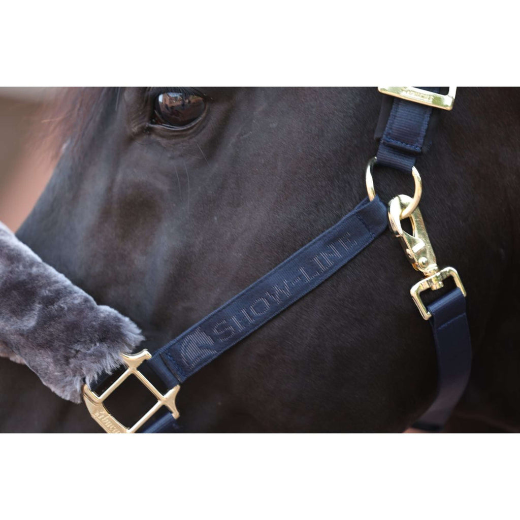 Bucas Halfter Show-Line Navy/Grau